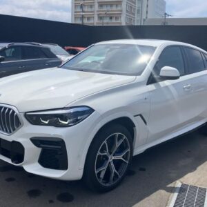 2023 Bmw X6 white diesel used car Japan export