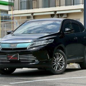 2017 Toyota Harrier black gasoline used car Japan export