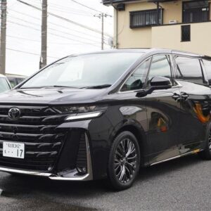2026 Toyota Vellfire black gasoline used car Japan export