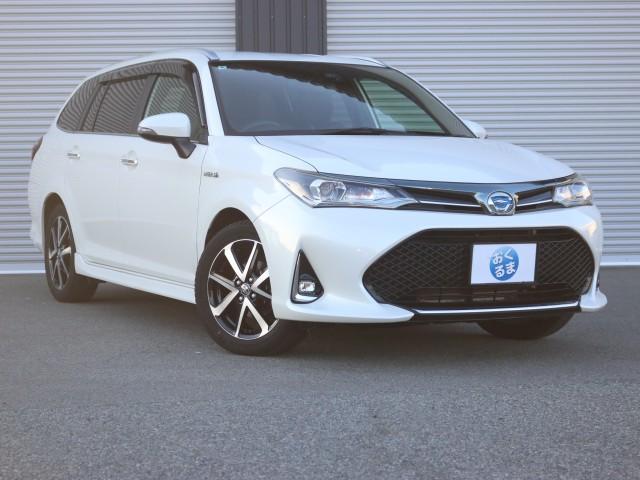 Ref:AUX-24406911 TOYOTA COROLLA FIELDER 2018 1 2018 Toyota Corolla Fielder pearl hybrid used car Japan export