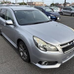 2013 Subaru Legacy Touring Wagon silver gasoline used car Japan export