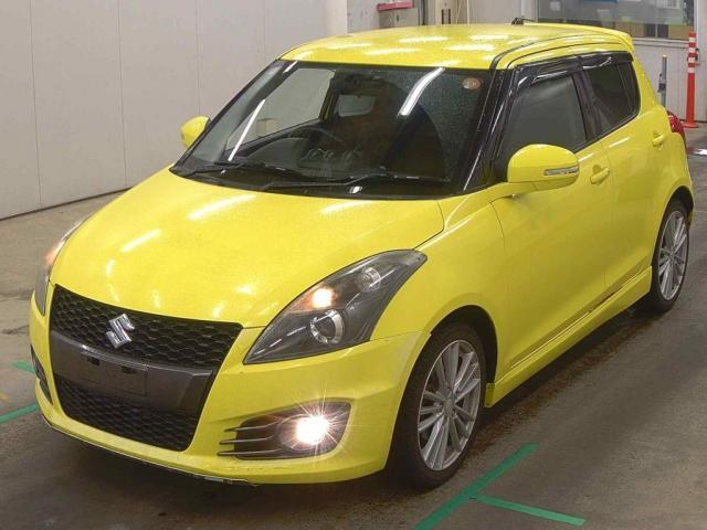 Ref:AUX-24415344 SUZUKI SWIFT SPORT 2016 1 2016 Suzuki Swift Sport yellow gasoline used car Japan export