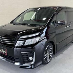 2016 Toyota Voxy black gasoline used car Japan export