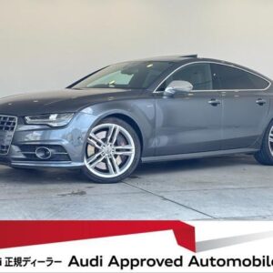 2017 Audi S7 Sportback gray gasoline used car Japan export