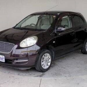 2012 Nissan March purple gasoline used car Japan export