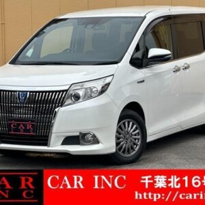 2017 Toyota Esquire pearl hybrid used car Japan export