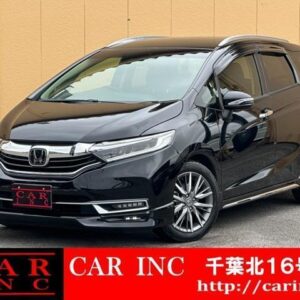 2020 Honda Shuttle black hybrid used car Japan export