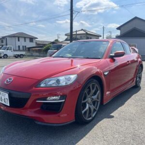 2008 Mazda Rx-8 red gasoline used car Japan export