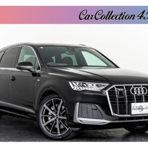 2020 Audi Q7 black gasoline used car Japan export