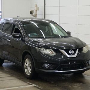 2017 Nissan X-Trail black gasoline used car Japan export