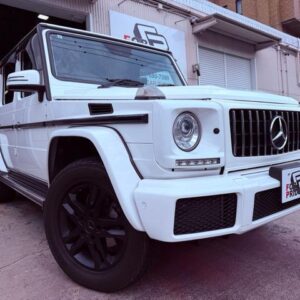 2017 Mercedes Benz G-Class white diesel used car Japan export