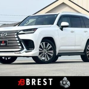 2023 Lexus Lx white gasoline used car Japan export