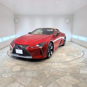 2022 Lexus Lc red gasoline used car Japan export