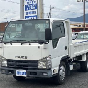 2010 Isuzu Elf Truck white diesel used car Japan export