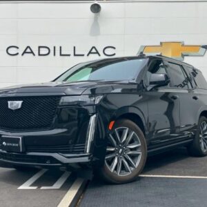 2023 Cadillac Cadillac Escalade black gasoline used car Japan export