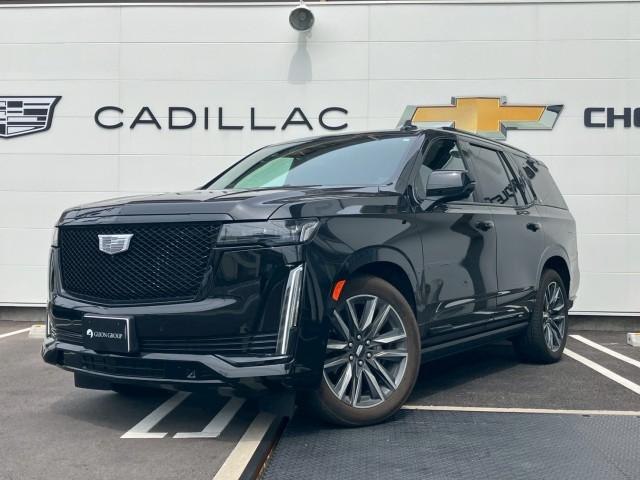 Ref:AUX-24426542 CADILLAC CADILLAC ESCALADE 2023 1 2023 Cadillac Cadillac Escalade black gasoline used car Japan export