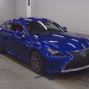 2015 Lexus Rc blue gasoline used car Japan export