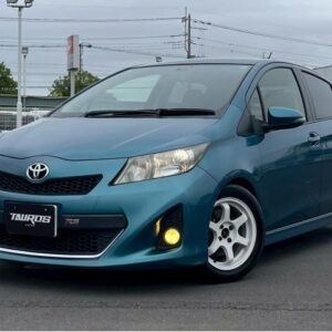 2010 Toyota Vitz blue gasoline used car Japan export
