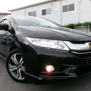 2016 Honda Grace black hybrid used car Japan export