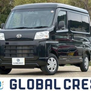 2025 Daihatsu Hijet Cargo black gasoline used car Japan export