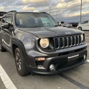 2019 Chrysler Jeep Jeep Renegade gray gasoline used car Japan export