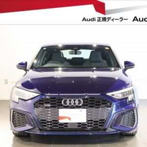 2023 Audi A3 blue gasoline used car Japan export
