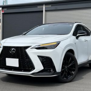 2023 Lexus Nx white hybrid used car Japan export