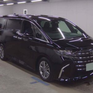 2025 Toyota Alphard black gasoline used car Japan export