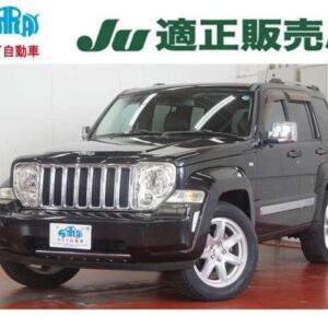 2011 Chrysler Jeep Jeep Cherokee black gasoline used car Japan export
