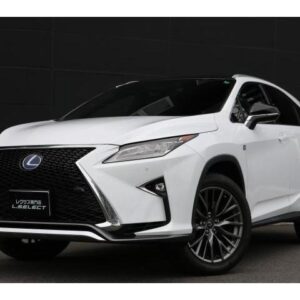 2016 Lexus Rx pearl hybrid used car Japan export