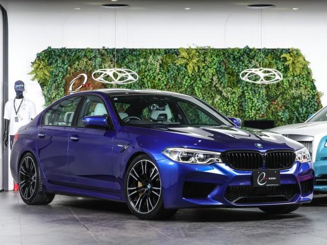 Ref:AUX-24441699 BMW M5 2018 1 2018 Bmw M5 blue gasoline used car Japan export
