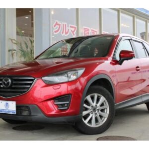 2015 Mazda Cx-5 red diesel used car Japan export