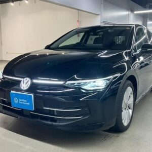 2024 Volkswagen Golf black gasoline used car Japan export