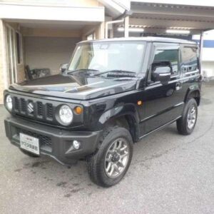 2021 Suzuki Jimny black gasoline used car Japan export