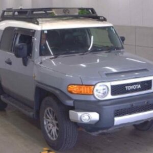 2017 Toyota Fj Cruiser gray gasoline used car Japan export