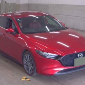 2019 Mazda Mazda3 Fastback red diesel used car Japan export