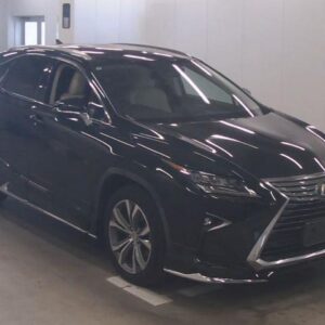 2017 Lexus Rx black gasoline used car Japan export