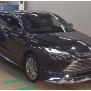 2021 Toyota Harrier black gasoline used car Japan export