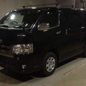 2019 Toyota Regius Ace Van black diesel used car Japan export
