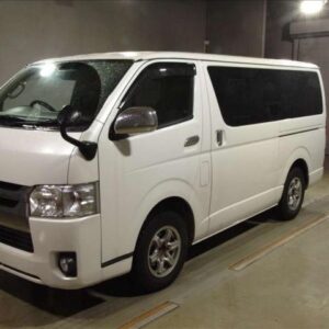 2019 Toyota Regius Ace Van pearl diesel used car Japan export