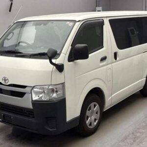 2022 Toyota Hiace Van white gasoline used car Japan export