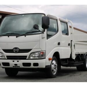 2014 Hino Dutro white diesel used car Japan export