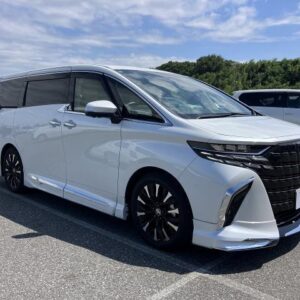 2025 Toyota Alphard Hybrid pearl gasoline used car Japan export