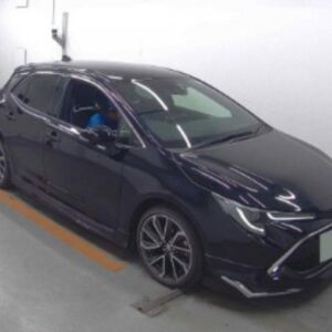 2020 Toyota Corollasport black gasoline used car Japan export