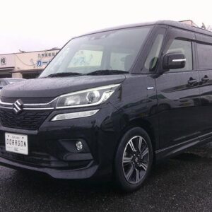2019 Suzuki Solio Bandit black gasoline used car Japan export