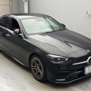2022 Mercedes Benz C-Class black diesel used car Japan export
