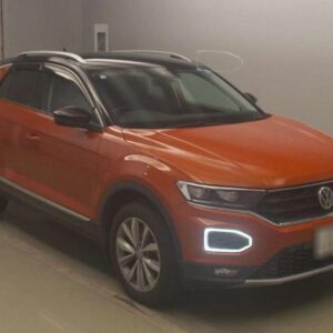 2021 Volkswagen T-Roc orange diesel used car Japan export