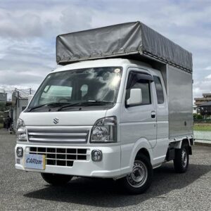 2021 Suzuki Super Carry white gasoline used car Japan export