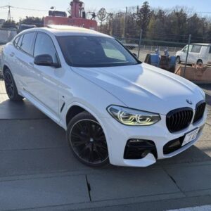 2020 Bmw X4 white gasoline used car Japan export