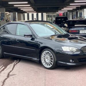 2005 Subaru Legacy B4 black gasoline used car Japan export
